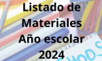 Lista de Materiales 2024